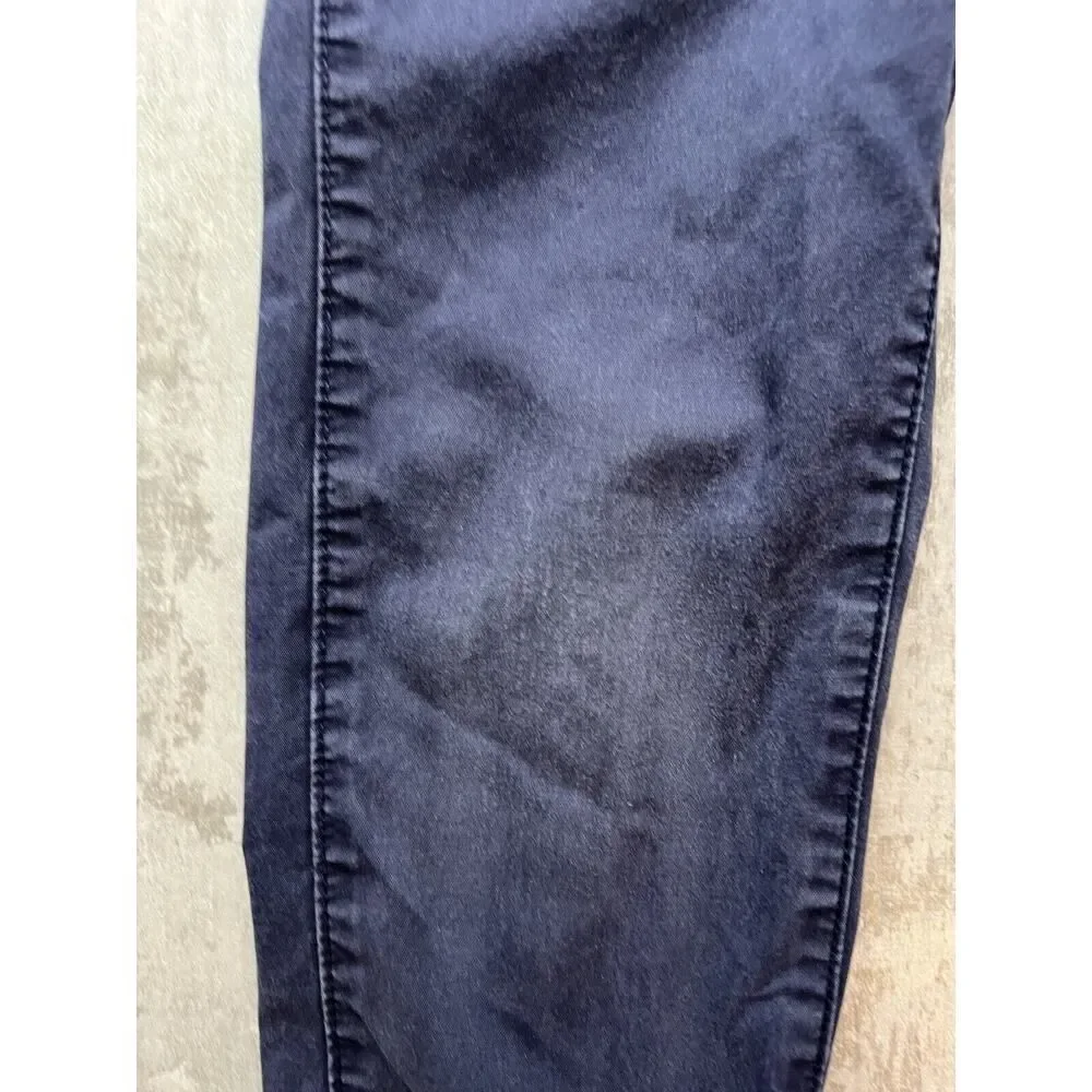 Baby Gap Basic Khaki Navy Blue Jogger Elastic Waist Casual Everyday Pant Chino 5